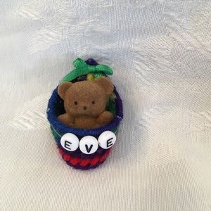 EVE personalized bear pin-NEW